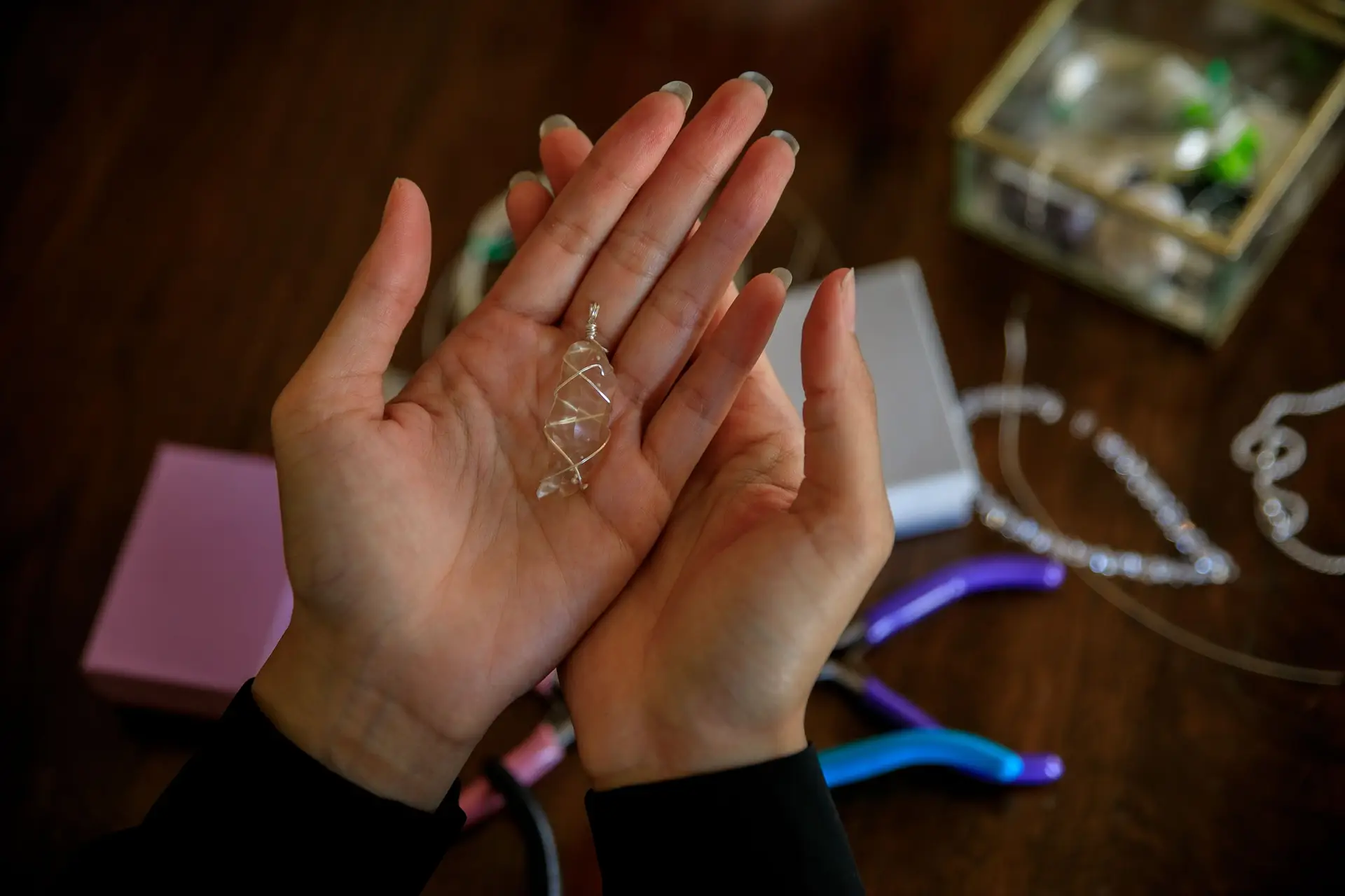 Silver wire crafting