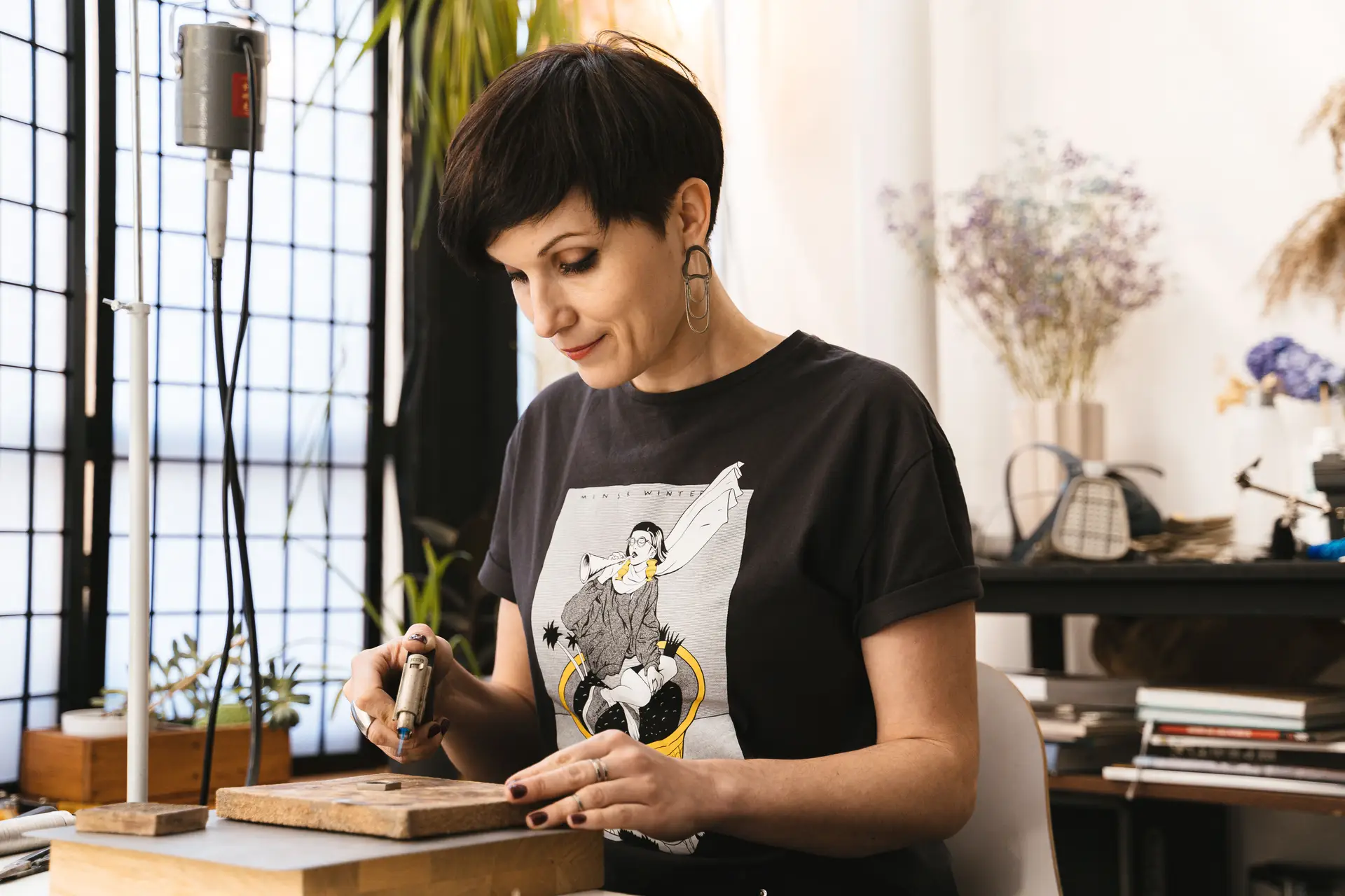 Artisan at work
